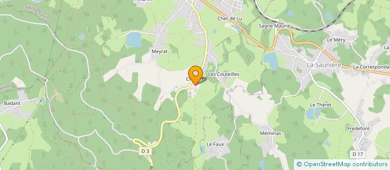 localisation de l'entreprise 921 159 091 à SAINTE-FEYRE
