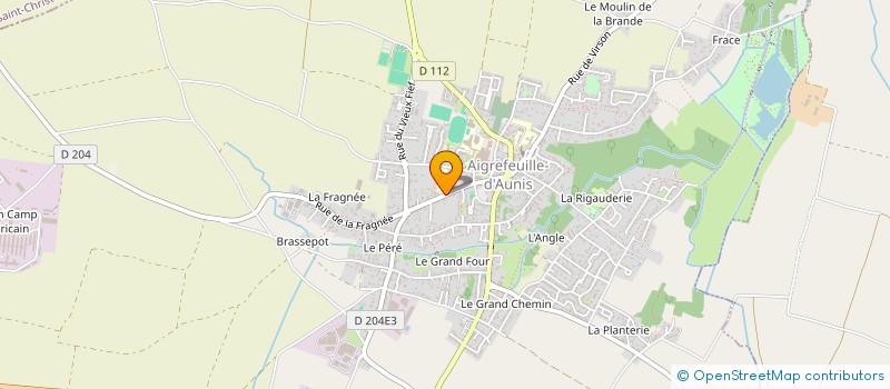 localisation de l'entreprise 921 159 240   AIGREFEUILLE-D'AUNIS