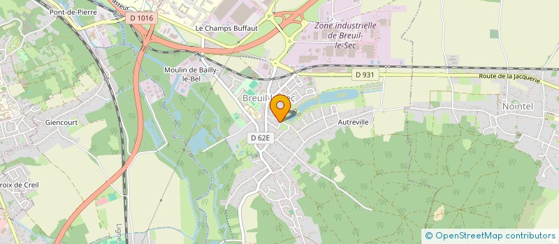 localisation de l'entreprise 921 176 640   BREUIL-LE-SEC