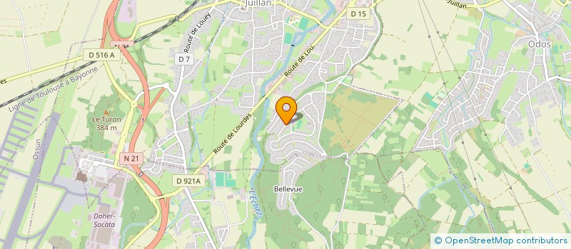 localisation de l'entreprise 921 191 664   TARBES