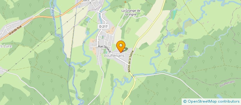 localisation de l'entreprise 921 205 647   VOUHENANS