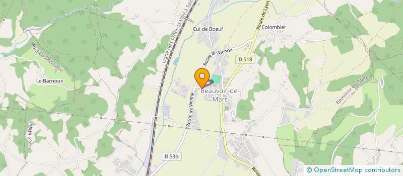 localisation de l'entreprise 921 206 231   MEYRIEU-LES-ETANGS