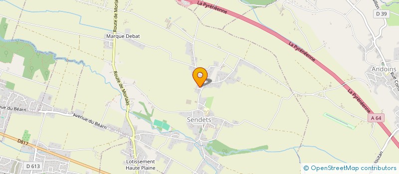 localisation de l'entreprise 921 224 234   SENDETS