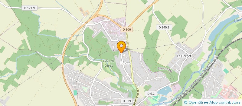 localisation de l'entreprise 921 230 785 à LEVES