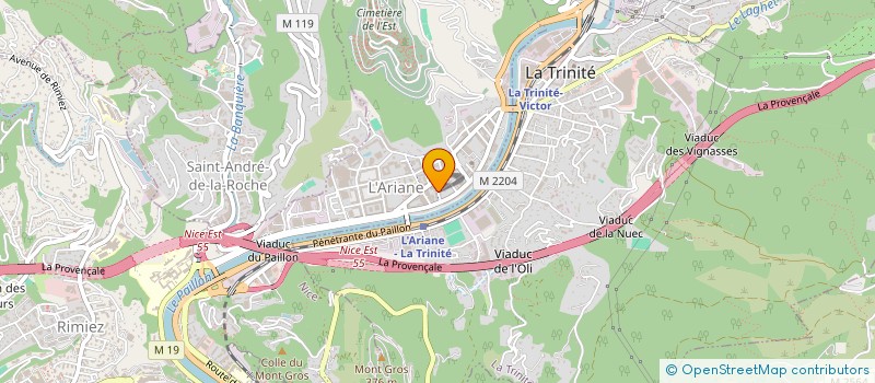 localisation de l'entreprise 921 242 038 à ANTIBES