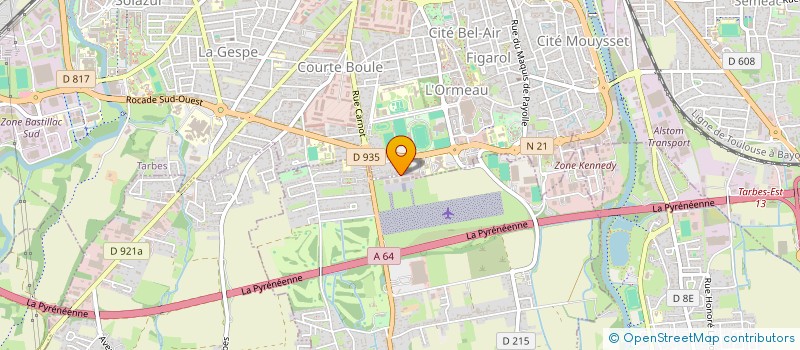 localisation de l'entreprise 921 247 987   SOUES