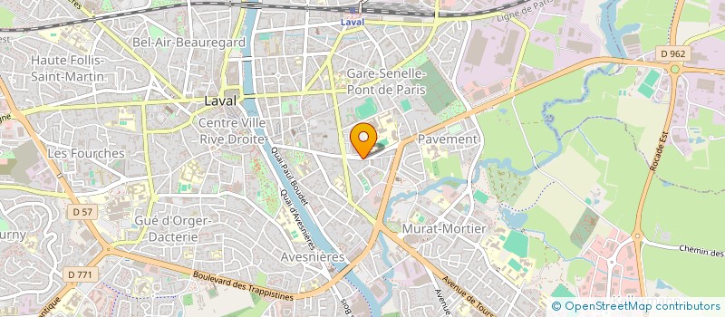 localisation de l'entreprise 921 250 825 à LAVAL