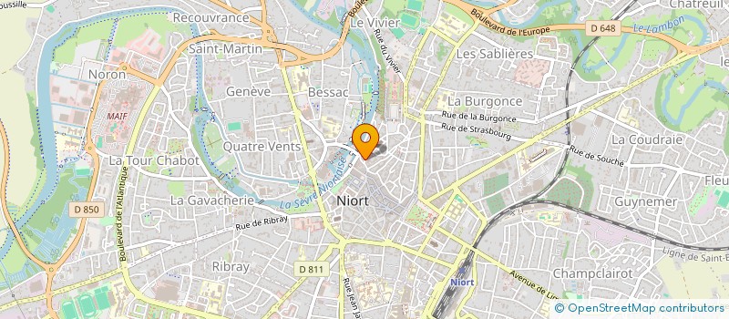 localisation de l'entreprise 921 263 240   NIORT