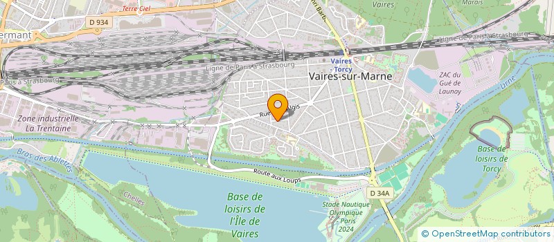 localisation de l'entreprise 921 264 636   VILLEMOMBLE