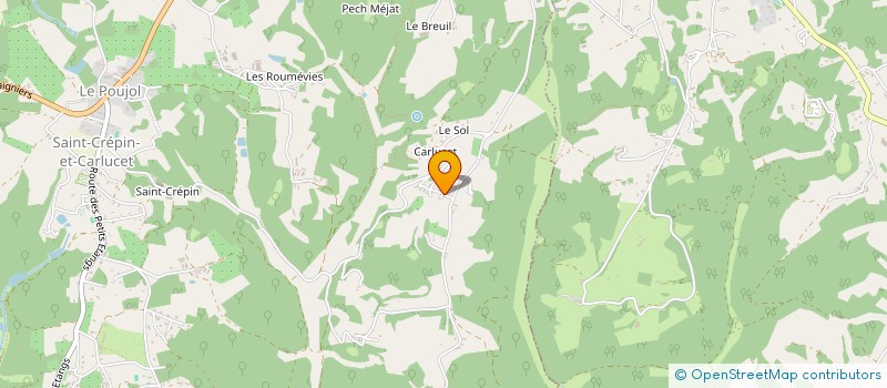 localisation de l'entreprise 921 276 838   SAINT-CREPIN-ET-CARLUCET