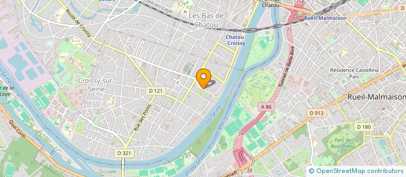 localisation de l'entreprise 921 288 486   CROISSY-SUR-SEINE