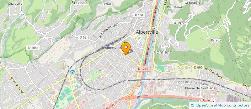 localisation de l'entreprise 921 297 859   ALBERTVILLE