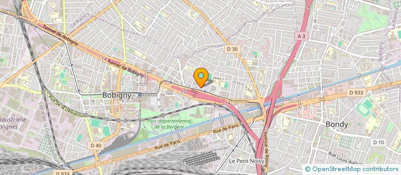 localisation de l'entreprise 921 299 715 à BOBIGNY
