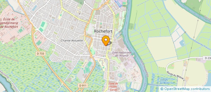 localisation de l'entreprise 921 301 651   ROCHEFORT