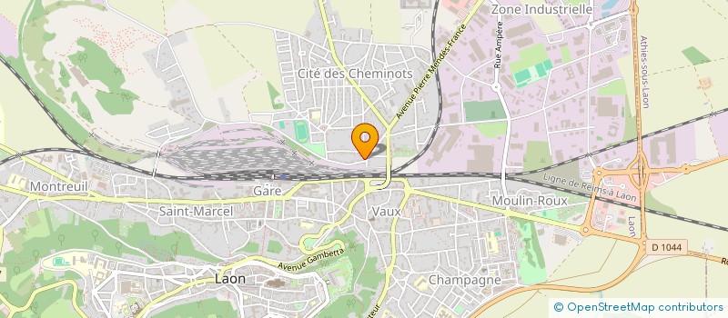 localisation de l'entreprise 921 302 667 à LAON