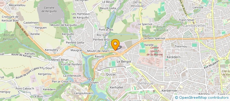 localisation de l'entreprise 921 303 525  à BREST
