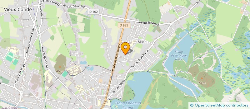 localisation de l'entreprise 921 321 550   CONDE-SUR-L'ESCAUT