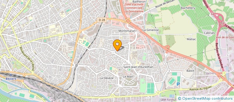 localisation de l'entreprise 921 327 664   BEZIERS