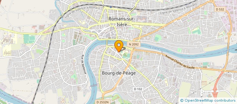 localisation de l'entreprise 921 330 593   BOURG-DE-PEAGE