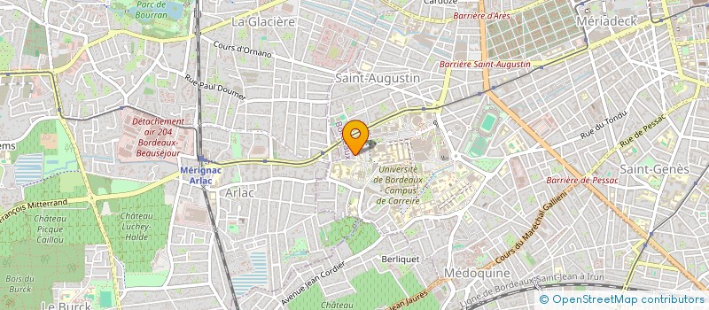 localisation de l'entreprise 921 349 486   BORDEAUX