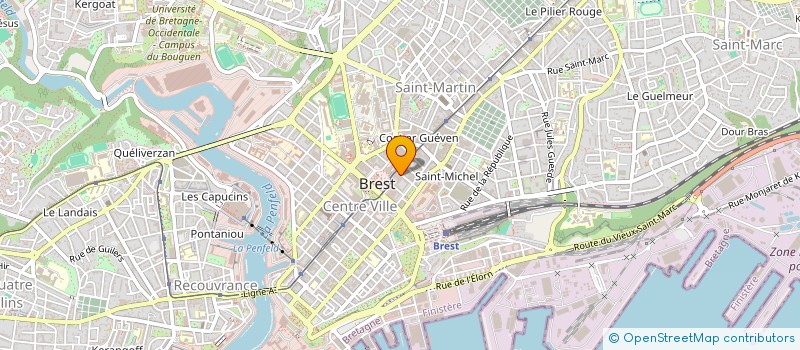 localisation de l'entreprise 921 349 908  à BREST