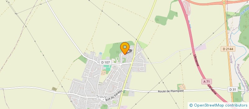 localisation de l'entreprise 921 361 333   TROUY