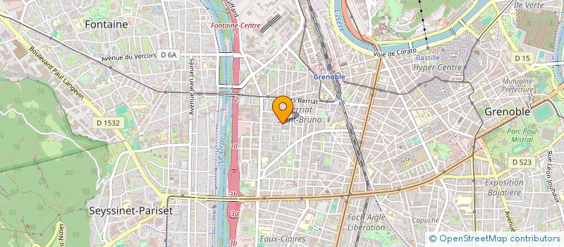 localisation de l'entreprise 921 367 942   GRENOBLE