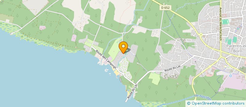 localisation de l'entreprise 921 394 318   PARENTIS-EN-BORN