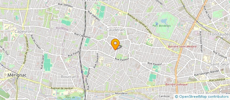 localisation de l'entreprise 921 400 552   BORDEAUX