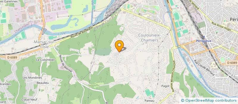 localisation de l'entreprise 921 400 586   PERIGUEUX