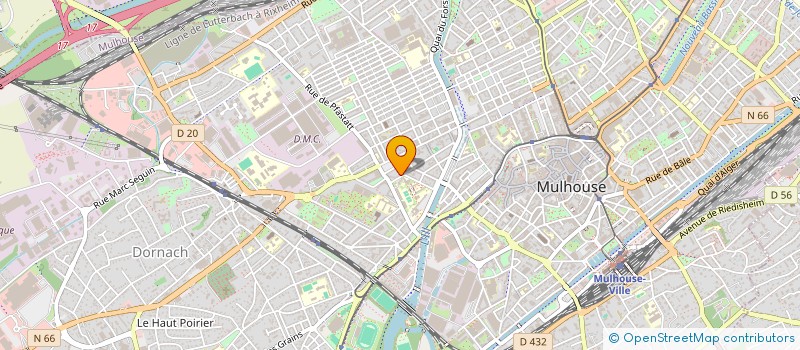 localisation de l'entreprise 921 404 067   MULHOUSE