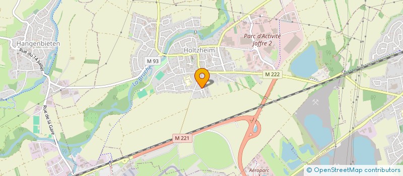 localisation de l'entreprise 921 404 257   HOLTZHEIM