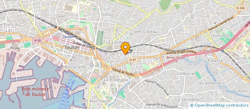 localisation de l'entreprise 921 405 007   TOULON