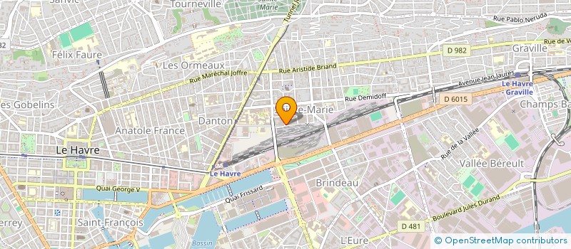 localisation de l'entreprise 921 419 909   LE HAVRE