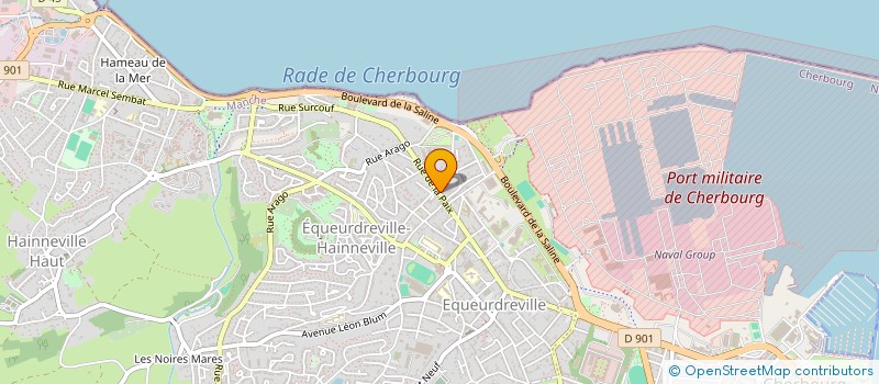 localisation de l'entreprise 921 458 774   CHERBOURG-EN-COTENTIN