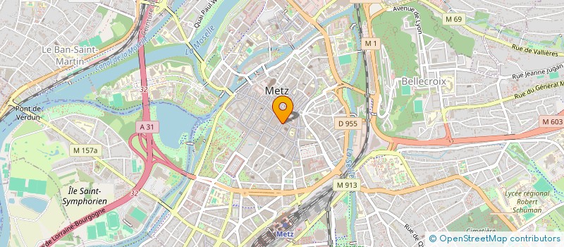 localisation de l'entreprise 921 466 413 à METZ