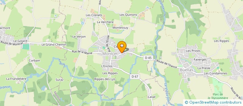 localisation de l'entreprise 921 485 173 à BOURG-EN-BRESSE