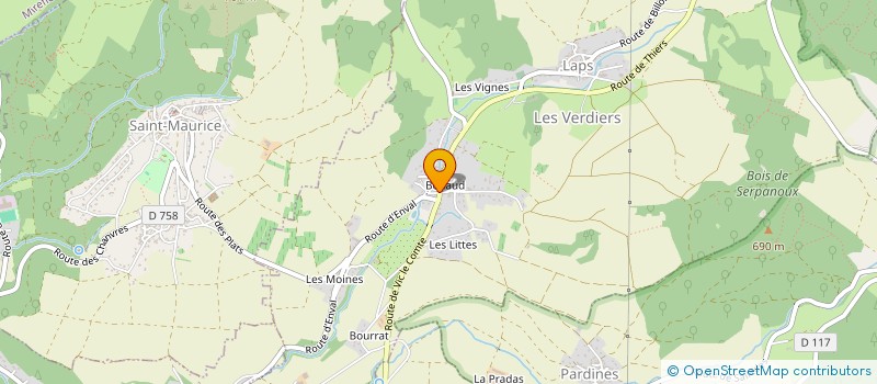 localisation de l'entreprise 921 488 136 à LAPS