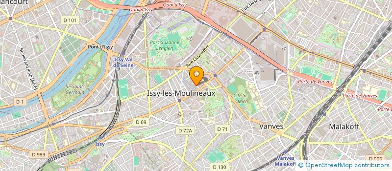 localisation de l'entreprise 921 493 953 à BOULOGNE-BILLANCOURT
