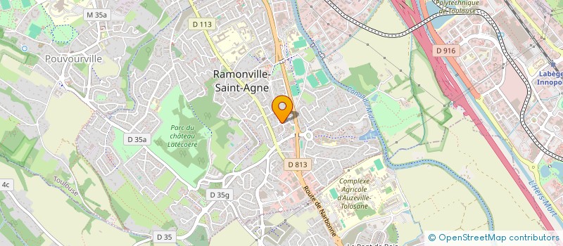 localisation de l'entreprise 921 513 164 à TOULOUSE