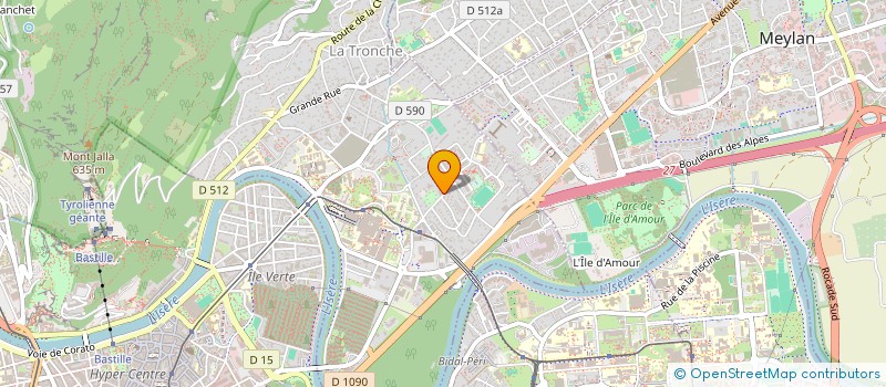 localisation de l'entreprise 921 523 668   MEYLAN