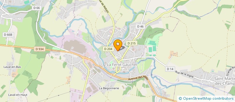 localisation de l'entreprise 921 534 020   LA FERTE-GAUCHER