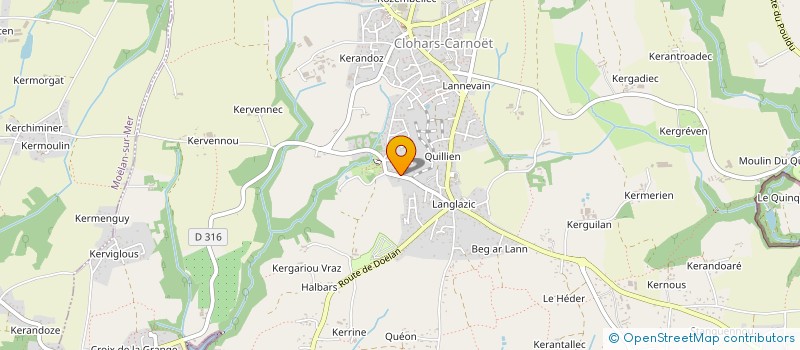 localisation de l'entreprise 921 538 286  à MELLAC
