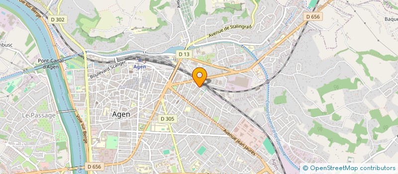 localisation de l'entreprise 921 546 412   AGEN