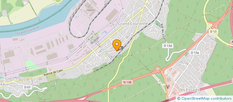 localisation de l'entreprise 921 552 139   ELBEUF