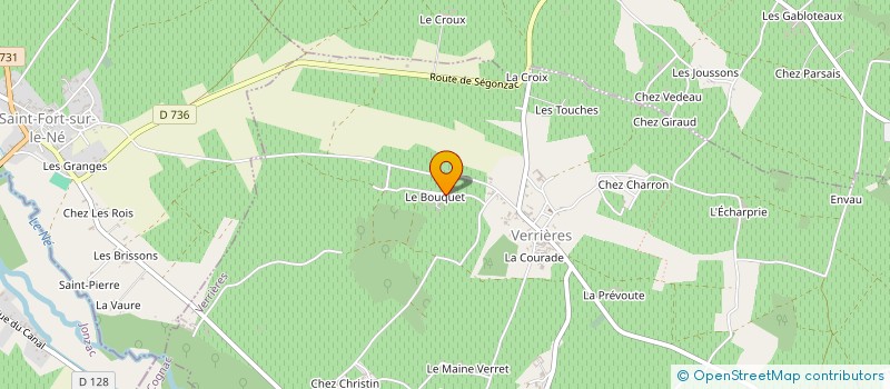 localisation de l'entreprise 921 556 296 à VERRIERES