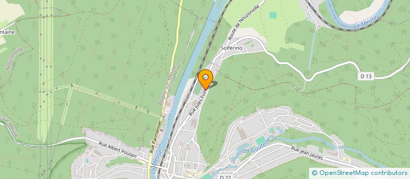 localisation de l'entreprise 921 562 955   NOUZONVILLE