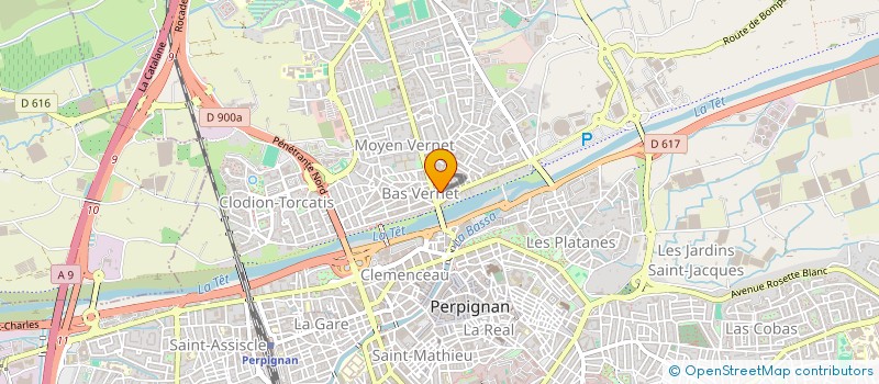 localisation de l'entreprise 921 567 632   PERPIGNAN