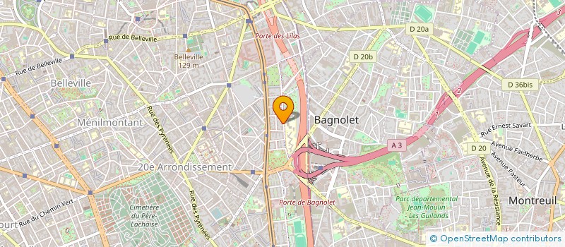 localisation de l'entreprise 921 572 673   PARIS