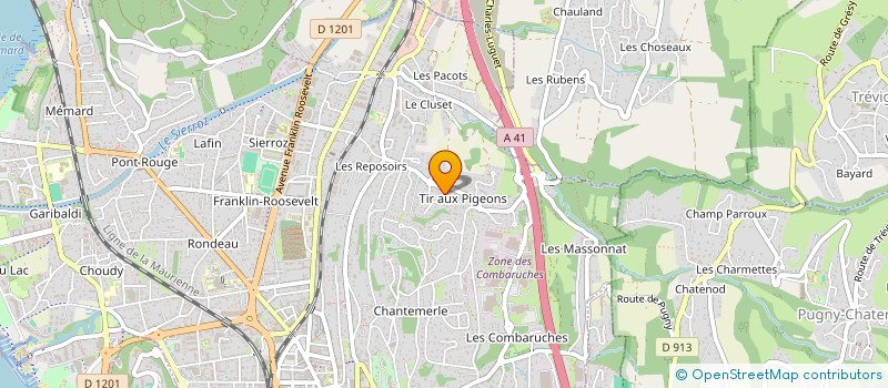localisation de l'entreprise 921 575 296 à AIX-LES-BAINS